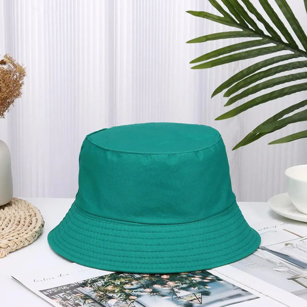 Unisex UV-Resistant Summer Bucket Hat - Compact Fisherman Cap for Beach and Outdoor Adventures