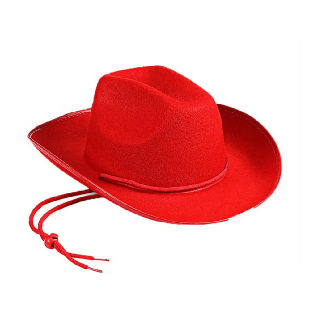 Versatile 17-Style Unisex Western Cowboy Hat for Men and Women - Perfect for Concerts and Outdoor Events