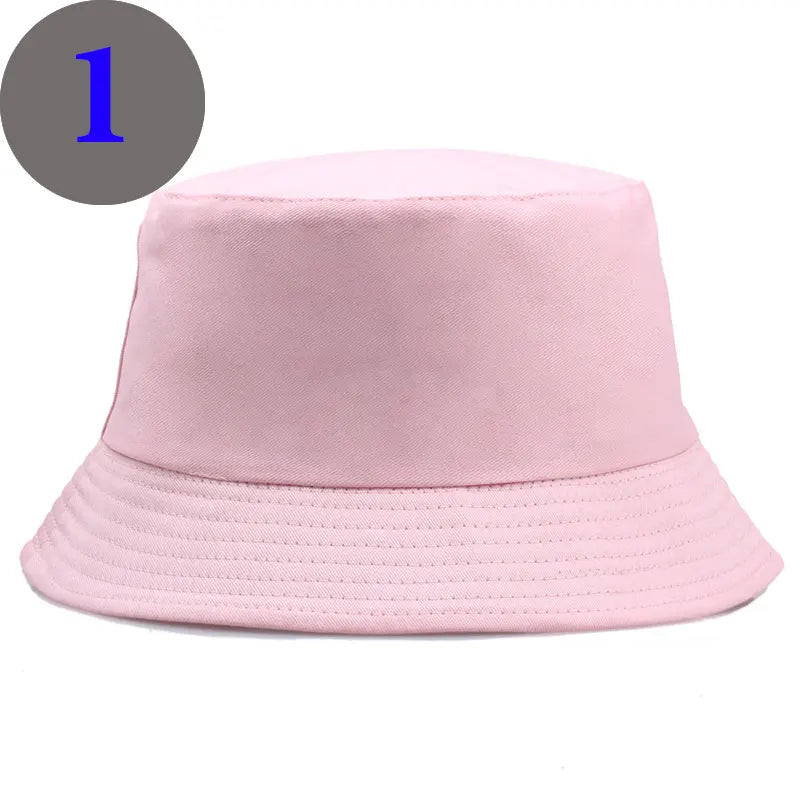 Reversible Summer Bucket Hat for Unisex Adults - Trendy Outdoor Sun Protection Cap