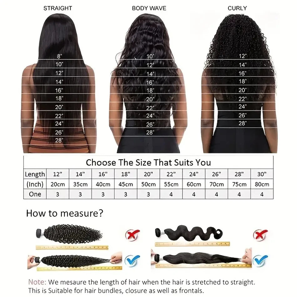 Luxury Indian Remy Curly Wave Hair Bundles - 10-30 Inches Natural Black 100% Human Hair Extensions