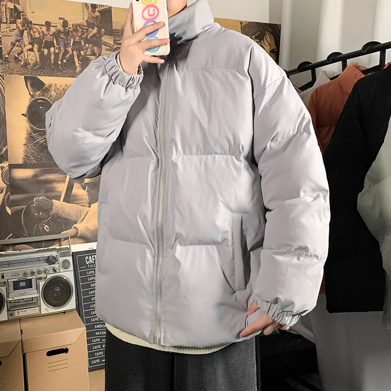 Harajuku Oversized Winter Parka for Men and Women - Stylish 5XL Streetwear Jacket for Casual Hip Hop Looks