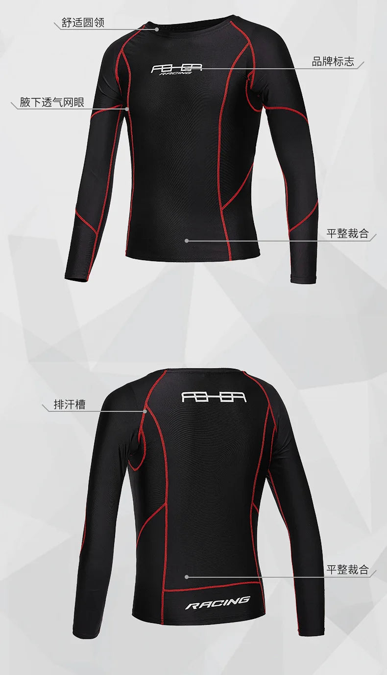 Men's & Women's Performance Motorcycle Cycling Suit - Slim Fit, Quick Dry, Breathable Adventure Gear