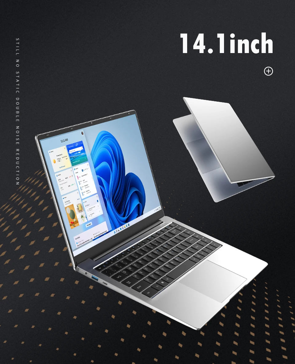 2024 Ultra Slim i7 Laptop Computer PC 14.1" intel Core i7-7500U Laptops 12GB RAM 1TB 2TB SSD Portable Laptop Notebook Windows 11