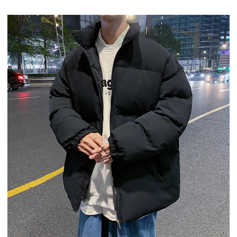 Harajuku Oversized Winter Parka for Men and Women - Stylish 5XL Streetwear Jacket for Casual Hip Hop Looks