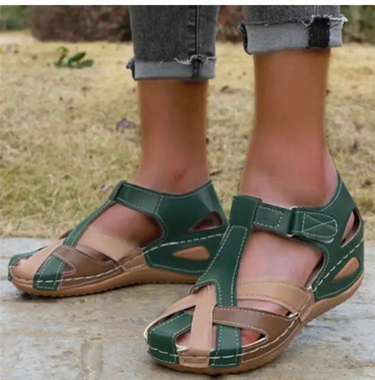 Wedge Open Toe Summer Sandals for Women - Beach and Party Footwear