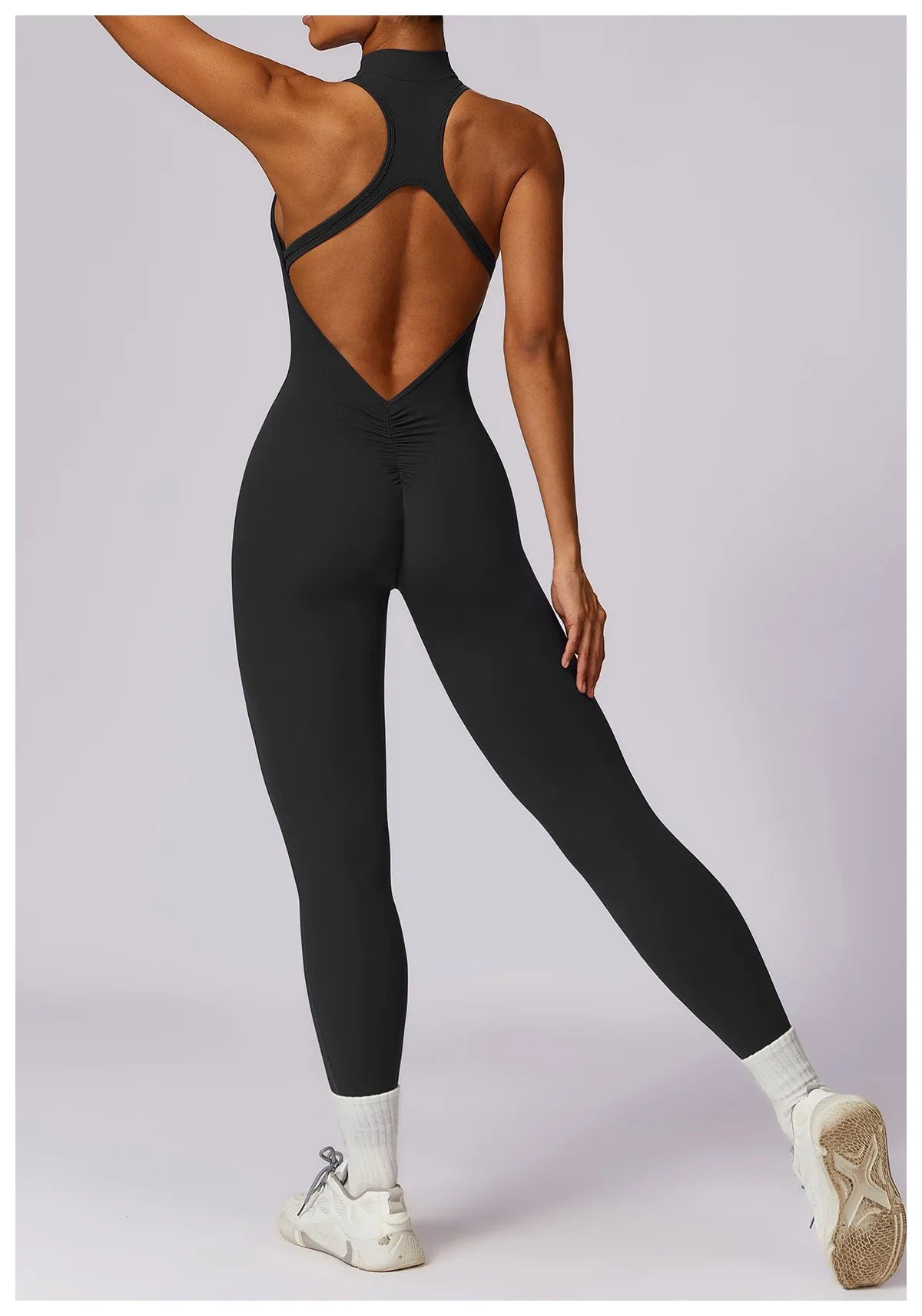 High-Waisted Booty Lifting Leggings for Women - Seamless Fitness Tights