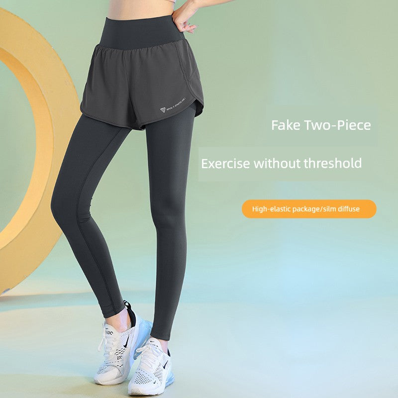 Fleece-Lined High Waist Yoga Leggings with Hip Lift Effect