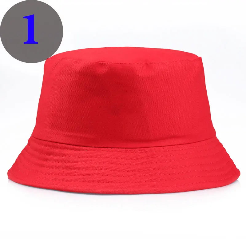 Reversible Summer Bucket Hat for Unisex Adults - Trendy Outdoor Sun Protection Cap