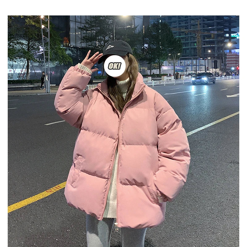 Harajuku Oversized Winter Parka for Men and Women - Stylish 5XL Streetwear Jacket for Casual Hip Hop Looks