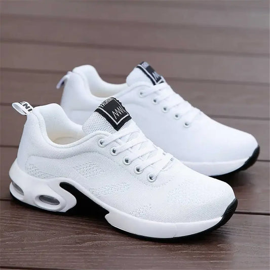 Laced Summer Sneakers for Women - Stylish Flats & Sports Shoes in Sizes 35-43