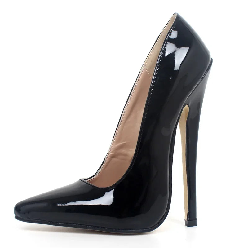 Elevate Your Style with 18cm Extreme High Stiletto Pumps for Women - Custom Colors & Large Sizes Available