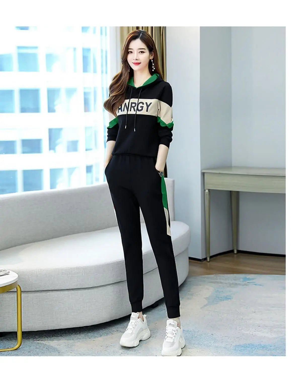 Spring and Autumn Sports Women's Suit 2023 New Korean Fashion Casual Temperament Age Reducing Two-piece Set