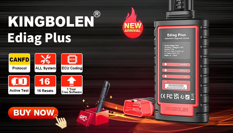 KINGBOLEN Ediag Plus & THINKCAR THINKDIAG 2: Advanced OBD2 Scanner for All System ECU Coding and Diagnostics