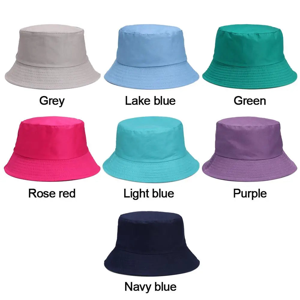 Unisex UV-Resistant Summer Bucket Hat - Compact Fisherman Cap for Beach and Outdoor Adventures