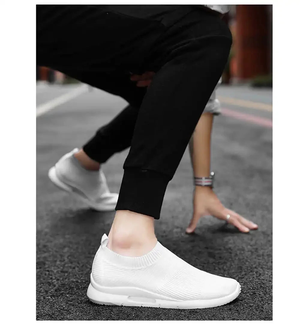 Premium Comfort Size 41 Men's Sneakers - Luxury Casual Footwear for Travel, Sports, and Fashion - 2024 New Workout Shoes