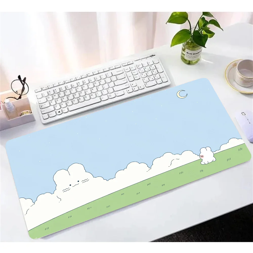 Adorable XXL Kawaii Rabbit Gaming Mousepad – Fun and Functional Workspace Essential!