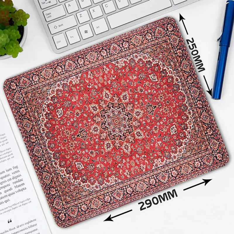 Elegant Persian-Inspired XXL Mousepad – Stylish, Anti-Skid, Ideal for Gamers and Professionals!