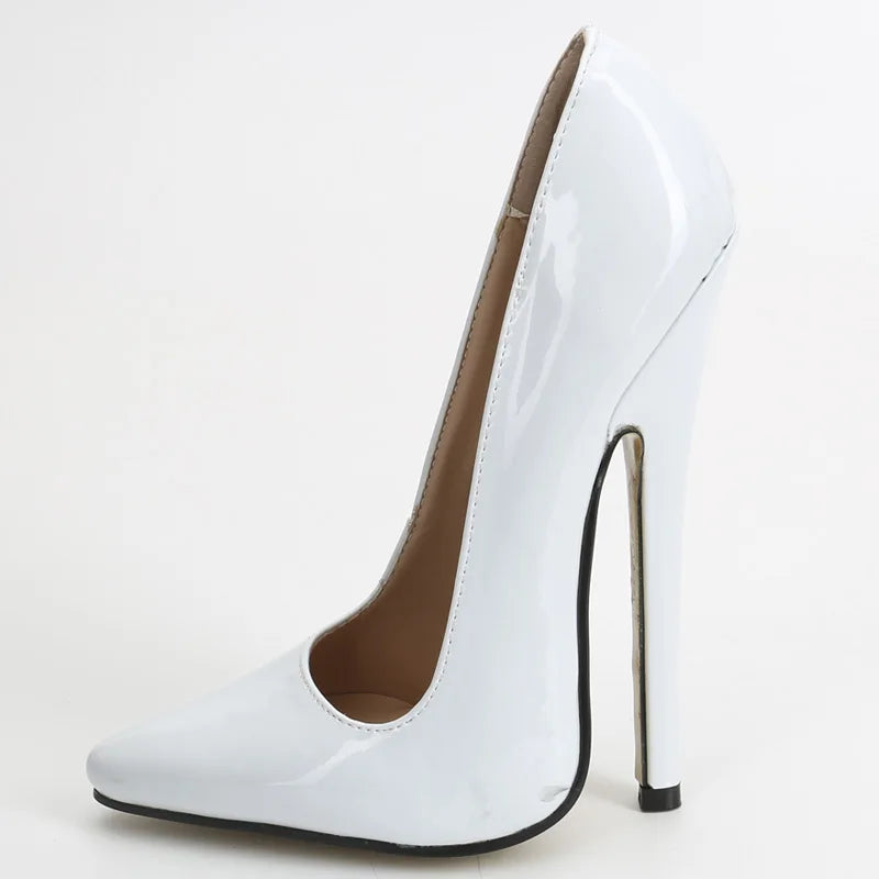 Elevate Your Style with 18cm Extreme High Stiletto Pumps for Women - Custom Colors & Large Sizes Available