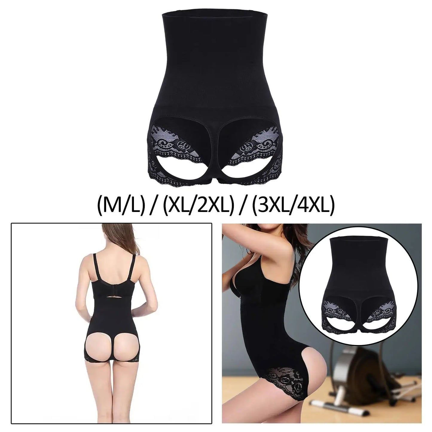 High-Waisted Shapewear Shorts for Women - Comfortable and Breathable Body Shaper Underpants