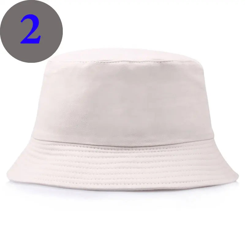 Reversible Summer Bucket Hat for Unisex Adults - Trendy Outdoor Sun Protection Cap