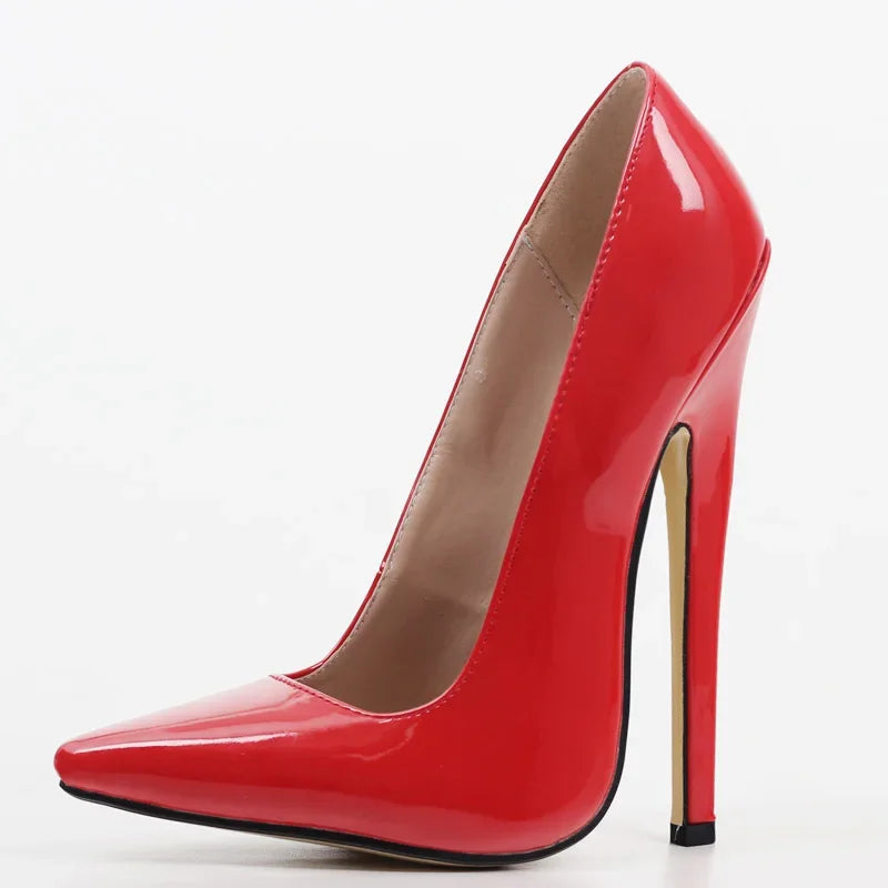 Elevate Your Style with 18cm Extreme High Stiletto Pumps for Women - Custom Colors & Large Sizes Available