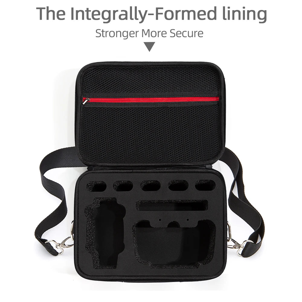 FIMI X8 MINI Drone Carrying Case with Shoulder Strap - Professional Accessories Briefcase for Controller and Batteries