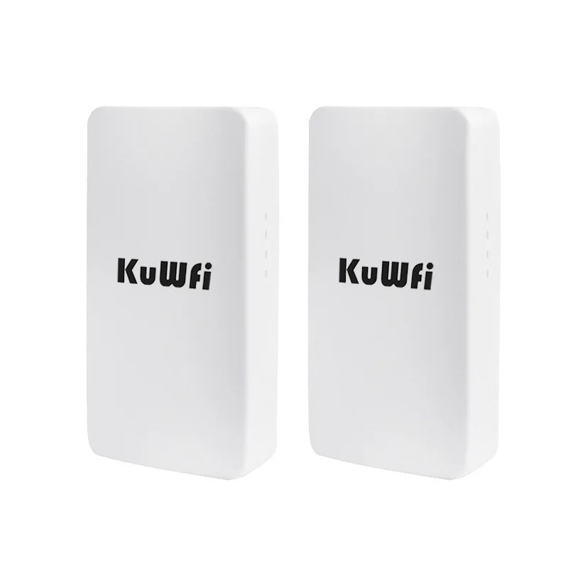 KuWFi Long-Range Outdoor Wi-Fi Extender – Signal Boosting Up to 1KM!