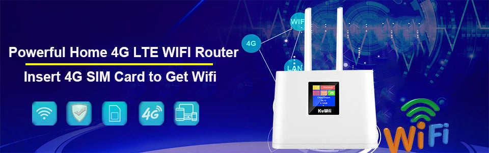 KuWFi Outdoor 4G LTE Router – Your Ultimate Solution for Fast and Dependable Internet Anywhere!