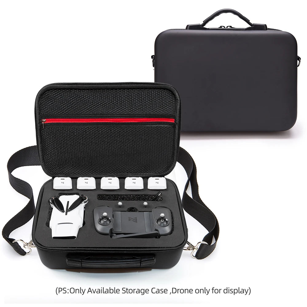 FIMI X8 MINI Drone Carrying Case with Shoulder Strap - Professional Accessories Briefcase for Controller and Batteries