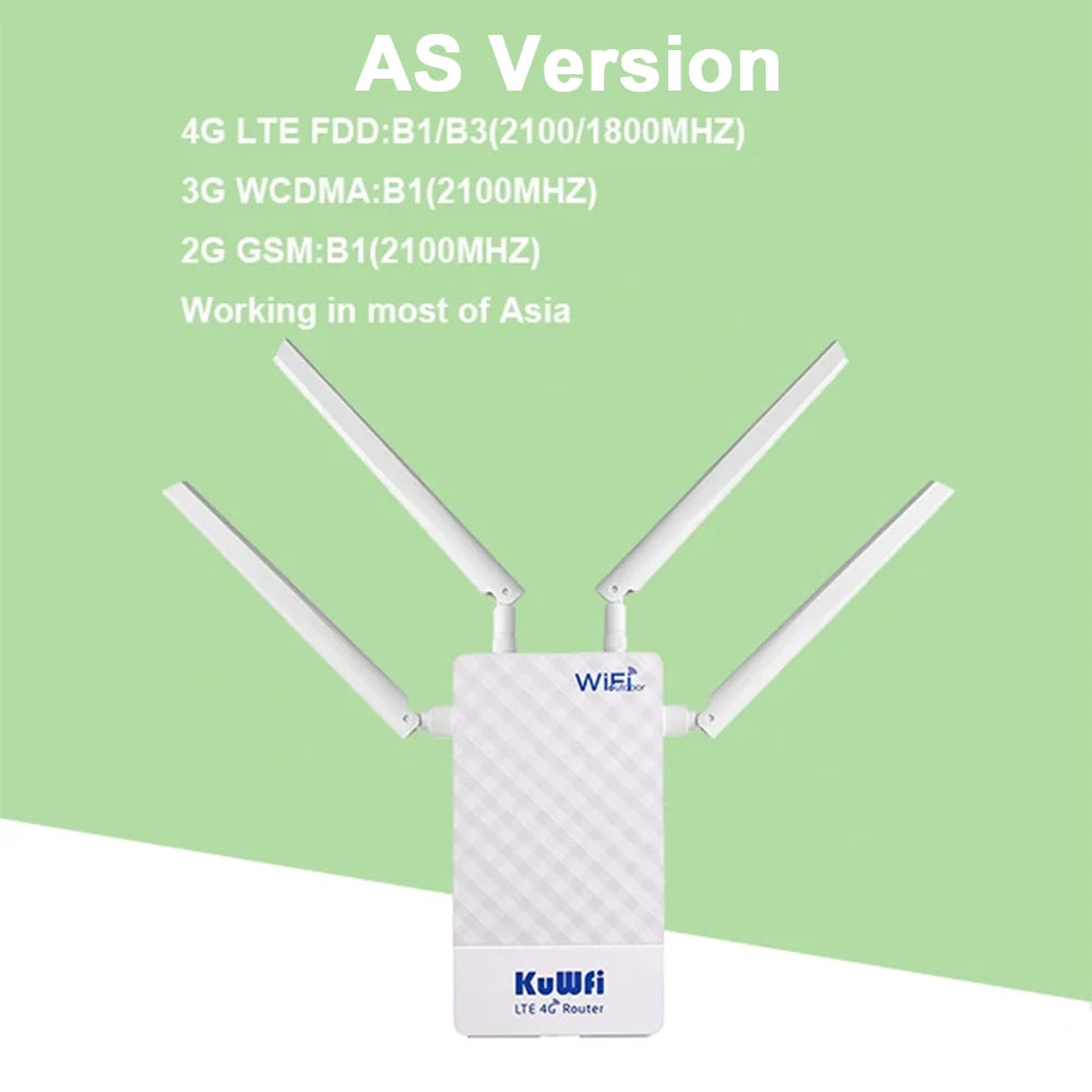 KuWFi Outdoor 4G LTE Router – Your Ultimate Solution for Fast and Dependable Internet Anywhere!