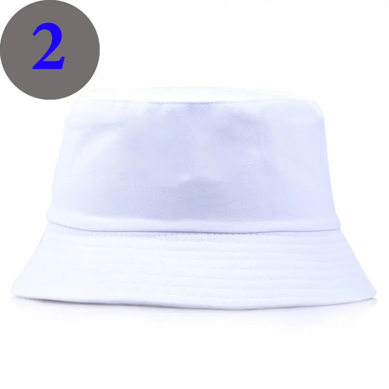 Reversible Summer Bucket Hat for Unisex Adults - Trendy Outdoor Sun Protection Cap