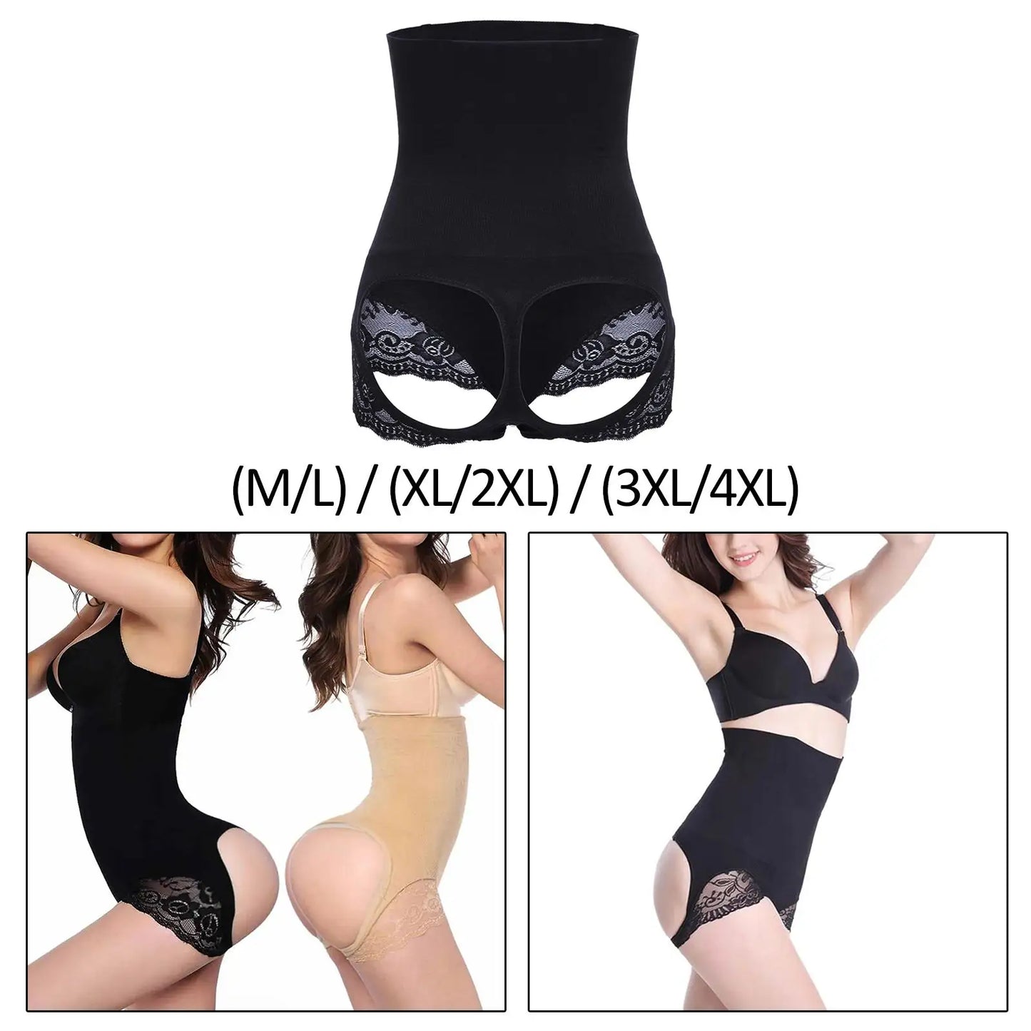 High-Waisted Shapewear Shorts for Women - Comfortable and Breathable Body Shaper Underpants